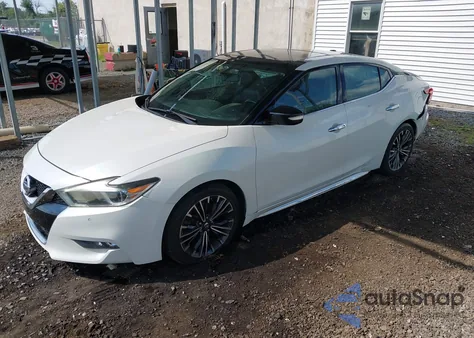 2016 Nissan Maxima 3.5 Sl z USA, uszkodzony, nr VIN 1N4AA6AP3GC449137